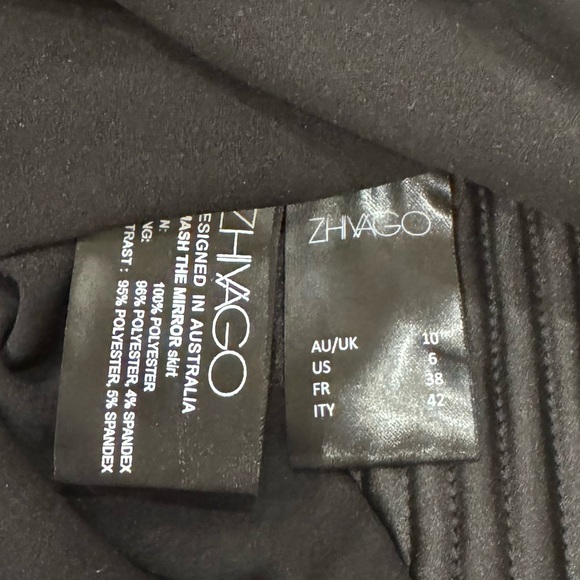 Zhivago Elegant Black Skirt - Picture 5 of 8